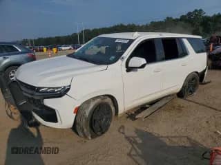 2022 Chevrolet Tahoe Commercial с VIN 1GNSCLED0NR202361, выставлен на аукционе Copart как лот 80552625 с пробегом Не указан миль и Списание • Salvage title. История ставок и продаж доступна на DreamBid. Изображение 1.