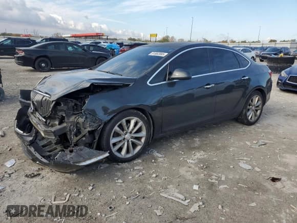 ✅ 2014 Buick Verano • VIN: 1G4PP5SK7E4166730 • Lot: 91882885. Listed on Copart with 167,281 mi. Free auction sales archive from the USA and detailed vehicle history report at DreamBid. Image 1.