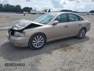 ✅ 2006 Hyundai Azera SE • VIN: KMHFC46F56A045387 • Лот: 66964295. Размещён на Copart с пробегом 204 575 миль миль. Получите бесплатный доступ к архиву аукционных продаж из США и посмотрите подробный отчёт об истории автомобиля на DreamBid. Изображение 1.