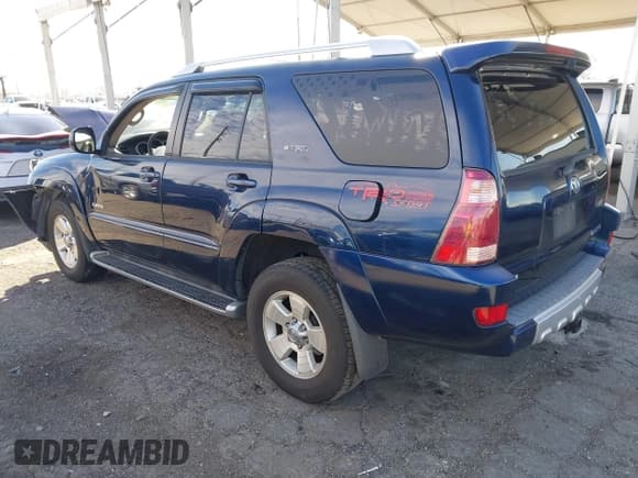 ✅ 2003 Toyota 4Runner Limited • VIN: JTEZT17R938000816 • Lot: 41623665. Wystawiony na IAAI z przebiegiem 177 396 mil. Bezpłatny archiwum sprzedaży aukcyjnych z USA i szczegółowy raport historii pojazdu na DreamBid. Zdjęcie 3.