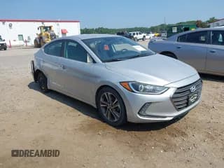 ✅ 2017 Hyundai Elantra SE • VIN: 5NPD84LF6HH060784 • Lot: 42586352. Listed on IAAI with 121,372 mi. Free auction sales archive from the USA and detailed vehicle history report at DreamBid. Image 1.