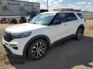 ✅ 2022 Ford Explorer ST-Line • VIN: 1FMSK8KH7NGC46865 • Lot: 54337545. Wystawiony na Copart z przebiegiem 50 417 mil. Bezpłatny archiwum sprzedaży aukcyjnych z USA i szczegółowy raport historii pojazdu na DreamBid. Zdjęcie 1.