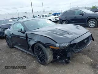 ✅ 2021 Ford Mustang GT • VIN: 1FA6P8CF7M5113656 • Lot: 43024931. Listed on IAAI with 16,200 mi. Free auction sales archive from the USA and detailed vehicle history report at DreamBid. Image 1.