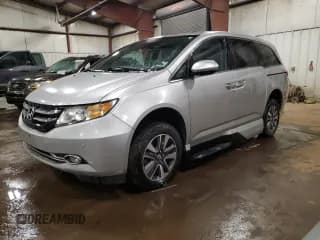 ✅ 2015 Honda Odyssey Touring Elite • VIN: 5FNRL5H93FB041067 • Lot: 92494165. Wystawiony na Copart z przebiegiem 72 000 mil. Bezpłatny archiwum sprzedaży aukcyjnych z USA i szczegółowy raport historii pojazdu na DreamBid. Zdjęcie 1.
