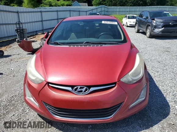 ✅ 2015 Hyundai Elantra SE • VIN: KMHDH4AE4FU320852 • Lot: 60910665. Listed on Copart with 167,060 mi. Free auction sales archive from the USA and detailed vehicle history report at DreamBid. Image 5.