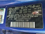 ✅ 2023 Hyundai Elantra SEL • VIN: KMHLS4AG5PU569757 • Lot: 43561949. Listed on IAAI with 29,301 mi. Free auction sales archive from the USA and detailed vehicle history report at DreamBid. Image 9.