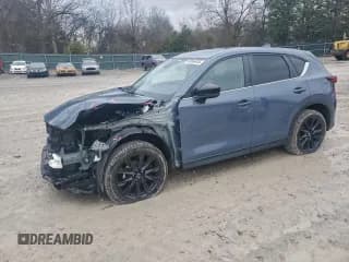 ✅ 2023 Mazda CX-5 S Preferred • VIN: JM3KFBCM8P0134242 • Lot: 95666435. Wystawiony na Copart z przebiegiem 43 750 mil. Bezpłatny archiwum sprzedaży aukcyjnych z USA i szczegółowy raport historii pojazdu na DreamBid. Zdjęcie 1.