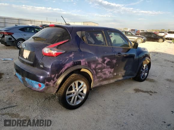 ✅ 2015 Nissan Juke S • VIN: JN8AF5MR0FT507596 • Lot: 52845794. Listed on Copart with Not provided. Free auction sales archive from the USA and detailed vehicle history report at DreamBid. Image 3.