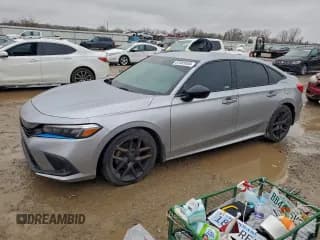 ✅ 2023 Honda Civic Sport • VIN: 2HGFE2F52PH527443 • Lot: 87389935. Listed on Copart with 18,311 mi. Free auction sales archive from the USA and detailed vehicle history report at DreamBid. Image 1.