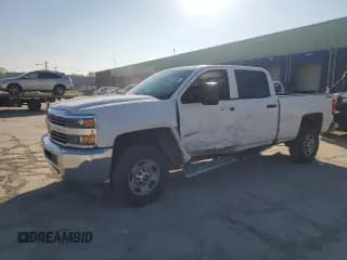 ✅ 2018 Chevrolet Silverado 2500HD Work Truck • VIN: 1GC1KUEG2JF206320 • Lot: 75881304. Listed on Copart with 217,986 mi. Free auction sales archive from the USA and detailed vehicle history report at DreamBid. Image 1.