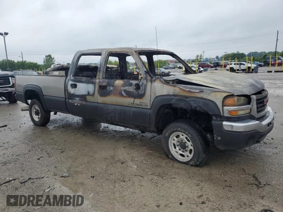 ✅ 2003 GMC Sierra 2500HD SLT • VIN: 1GTHK23133F100687 • Lot: 57801575. Listed on Copart with Not provided. Free auction sales archive from the USA and detailed vehicle history report at DreamBid. Image 4.