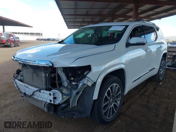 ✅ 2020 GMC Acadia Denali • VIN: 1GKKNPLS0LZ105397 • Lot: 43197394. Listed on IAAI with 93,725 mi. Free auction sales archive from the USA and detailed vehicle history report at DreamBid. Image 6.