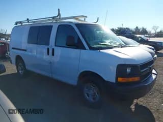 ✅ 2007 Chevrolet Express Cargo • VIN: 1GCFG15XX71181131 • Lot: 43807709. Listed on IAAI with 269,828 mi. Free auction sales archive from the USA and detailed vehicle history report at DreamBid. Image 1.