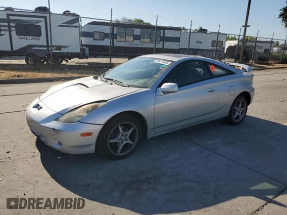 ✅ 2000 Toyota Celica GTS • VIN: JTDDY38T7Y0007484 • Lot: 60375435. Listed on Copart with 178,524 mi. Free auction sales archive from the USA and detailed vehicle history report at DreamBid. Image 1.