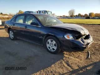 2009 Chevrolet Impala LS with VIN 2G1WB57KX91219020, listed as a Copart auction lot 85953935 with 176,265 mi miles and Salvage title. Bid and sale history available at DreamBid. Image 4.
