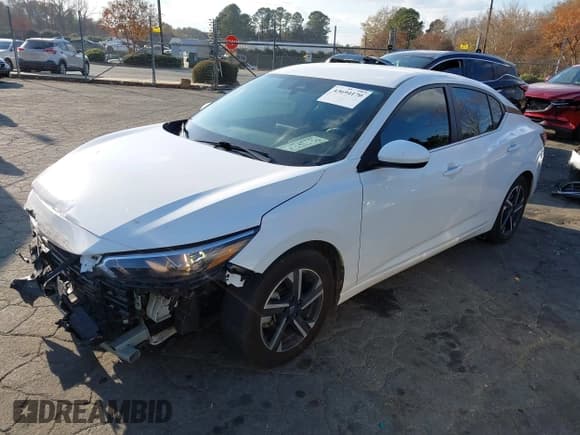 ✅ 2024 Nissan Sentra SV • VIN: 3N1AB8CV7RY218995 • Lot: 43694170. Listed on IAAI with 54,496 mi. Free auction sales archive from the USA and detailed vehicle history report at DreamBid. Image 17.