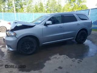 2018 Dodge Durango R/T with VIN 1C4SDJCT3JC496095, listed as a Copart auction lot 85347175 with 103,992 mi miles and Clean title. Bid and sale history available at DreamBid. Image 1.