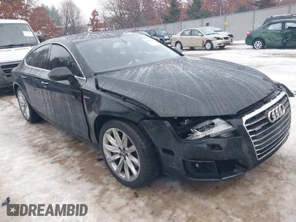 ✅ 2013 Audi A7 Premium Plus • VIN: WAUYGAFC1DN008541 • Lot: 41193677. Listed on IAAI with 110,092 mi. Free auction sales archive from the USA and detailed vehicle history report at DreamBid. Image 1.