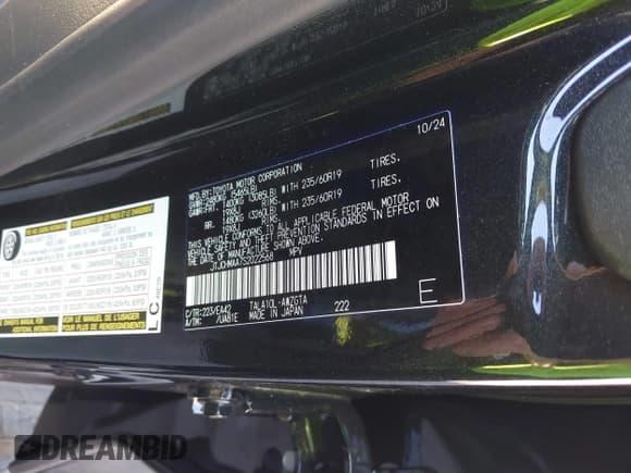 ✅ 2025 Lexus RX 350 Premium Plus • VIN: JTJCHMAA7S2022568 • Лот: 43452805. Опубликован ранее на IAAI с пробегом 9 342 миль. Бесплатный доступ к архиву аукционных продаж из США и подробный отчёт об истории автомобиля на DreamBid. Изображение 9.