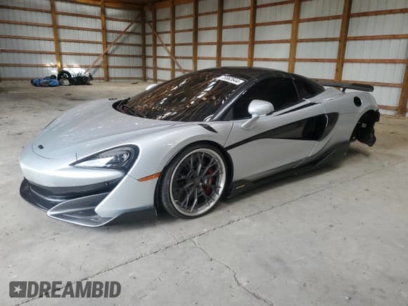 ✅ 2020 McLaren 600LT • VIN: SBM13SAAXLW008565 • Лот: 75862644. Опубликован ранее на Copart с пробегом 12 781 миль. Бесплатный доступ к архиву аукционных продаж из США и подробный отчёт об истории автомобиля на DreamBid. Изображение 1.