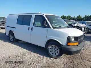 ✅ 2013 Chevrolet Express Cargo • VIN: 1GCSGAFX5D1157375 • Lot: 42382180. Listed on IAAI with Not provided. Free auction sales archive from the USA and detailed vehicle history report at DreamBid. Image 1.
