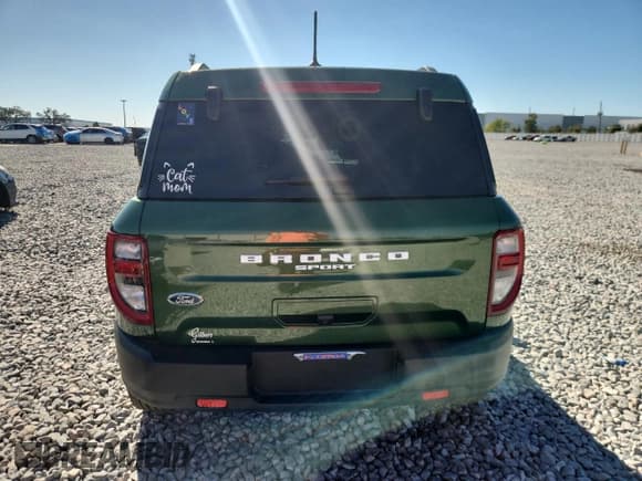 ✅ 2024 Ford Bronco Sport Big Bend • VIN: 3FMCR9B66RRE17561 • Lot: 92655835. Listed on Copart with Not provided. Free auction sales archive from the USA and detailed vehicle history report at DreamBid. Image 6.