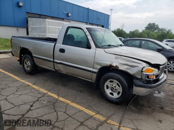 2002 GMC Sierra 1500 with VIN 1GTEC14W22Z113612, listed as a Copart auction lot 64998175 with 231,039 mi miles and Clean title. Bid and sale history available at DreamBid. Image 4.