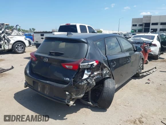 ✅ 2016 Scion iM • VIN: JTNKARJEXGJ513955 • Lot: 42786884. Listed on IAAI with 187,877 mi. Free auction sales archive from the USA and detailed vehicle history report at DreamBid. Image 4.