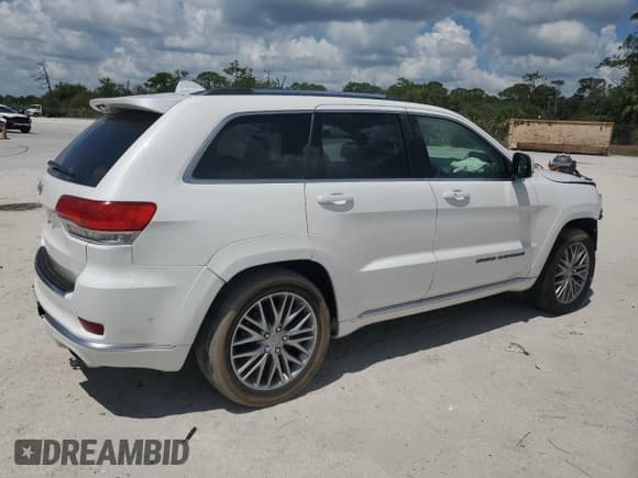 ✅ 2018 Jeep Grand Cherokee Summit • VIN: 1C4RJFJG2JC299686 • Lot: 66411945. Listed on Copart with 83,267 mi. Free auction sales archive from the USA and detailed vehicle history report at DreamBid. Image 3.