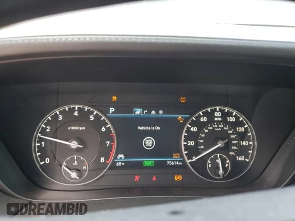 ✅ 2018 Genesis G90 Premium • VIN: KMHG34JA9JU043262 • Лот: 48592955. Опубликован ранее на Copart с пробегом 75 614 миль. Бесплатный доступ к архиву аукционных продаж из США и подробный отчёт об истории автомобиля на DreamBid. Изображение 9.