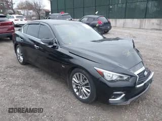 ✅ 2018 Infiniti Q50 Luxe • VIN: JN1EV7AR4JM435789 • Lot: 43670406. Listed on IAAI with 71,041 mi. Free auction sales archive from the USA and detailed vehicle history report at DreamBid. Image 1.