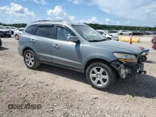 2009 Hyundai Santa Fe Limited with VIN 5NMSH13E19H253632, listed as a Copart auction lot 60447984 with 221,600 mi miles and Salvage title. Bid and sale history available at DreamBid. Image 4.