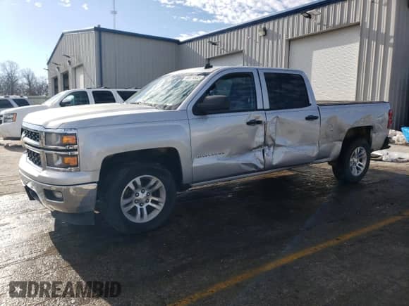 2014 Chevrolet Silverado 1500 LT с VIN 3GCPCREC5EG128279, выставлен на аукционе Copart как лот 88674935 с пробегом 156 147 миль миль и Списание • Salvage title. История ставок и продаж доступна на DreamBid. Изображение 1.