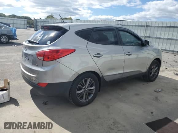 ✅ 2015 Hyundai Tucson GLS • VIN: KM8JTCAF4FU040272 • Лот: 81977675. Опубликован ранее на Copart с пробегом 114 780 миль. Бесплатный доступ к архиву аукционных продаж из США и подробный отчёт об истории автомобиля на DreamBid. Изображение 3.