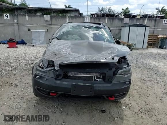 ✅ 2023 Jeep Cherokee Trailhawk • VIN: 1C4PJMBN7PD116214 • Lot: 55080845. Listed on Copart with 14,611 mi. Free auction sales archive from the USA and detailed vehicle history report at DreamBid. Image 15.