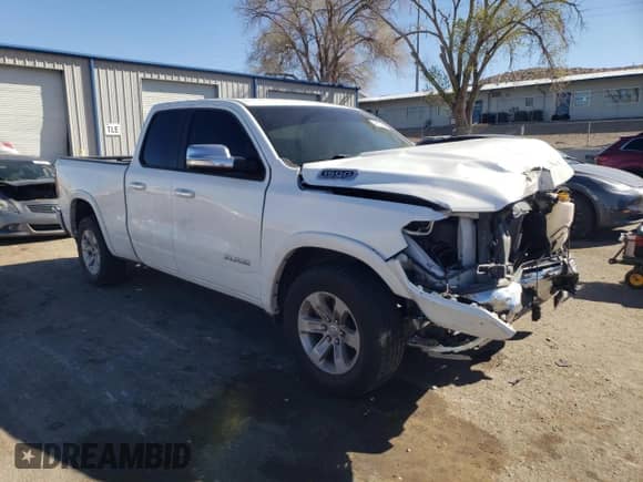 2020 Ram 1500 Laramie with VIN 1C6RREDT0LN294884, listed as a Copart auction lot 59661595 with 93,109 mi miles and Salvage title. Bid and sale history available at DreamBid. Image 7.
