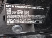 ✅ 2016 BMW 5 Series 528i • VIN: WBA5A5C51GG354809 • Lot: 90083595. Listed on Copart with 28,858 mi. Free auction sales archive from the USA and detailed vehicle history report at DreamBid. Image 12.