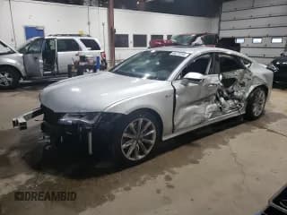 ✅ 2015 Audi A7 Prestige • VIN: WAU2GBFC3FN003887 • Лот: 69273755. Опубликован ранее на Copart с пробегом 117 803 миль. Бесплатный доступ к архиву аукционных продаж из США и подробный отчёт об истории автомобиля на DreamBid. Изображение 1.