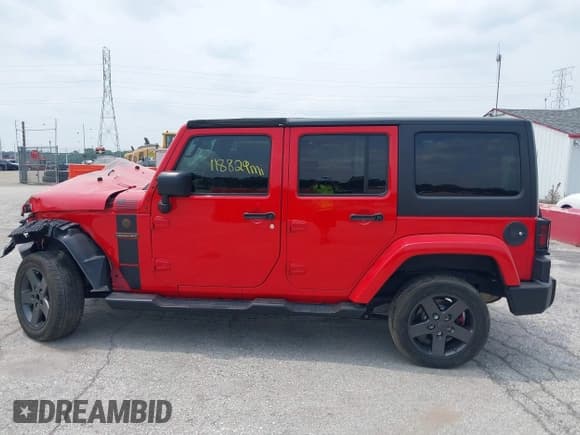 ✅ 2016 Jeep Wrangler Unlimited Sport • VIN: 1C4BJWDG6GL163650 • Lot: 42409212. Listed on IAAI with 118,829 mi. Free auction sales archive from the USA and detailed vehicle history report at DreamBid. Image 15.