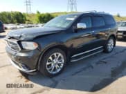 ✅ 2016 Dodge Durango Citadel • VIN: 1C4RDJEG6GC341421 • Lot: 61680215. Listed on Copart with 77,024 mi. Free auction sales archive from the USA and detailed vehicle history report at DreamBid. Image 1.