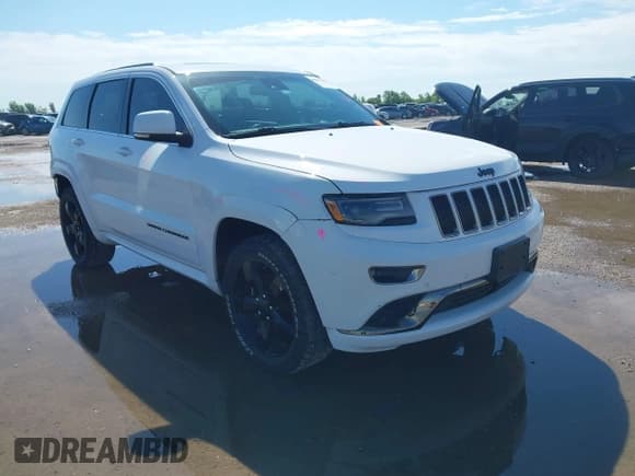 ✅ 2015 Jeep Grand Cherokee Overland • VIN: 1C4RJFCG0FC213585 • Лот: 42456563. Опубликован ранее на IAAI с пробегом 100 974 миль. Бесплатный доступ к архиву аукционных продаж из США и подробный отчёт об истории автомобиля на DreamBid. Изображение 1.