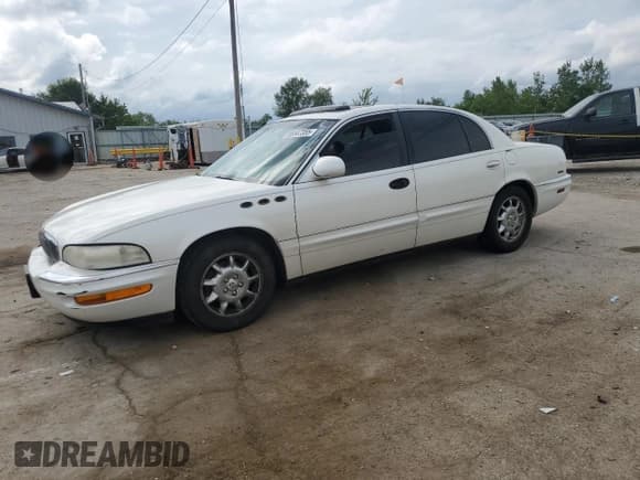 ✅ 2000 Buick Park Avenue Ultra • VIN: 1G4CU5219Y4111604 • Lot: 65547355. Listed on Copart with 117,981 mi. Free auction sales archive from the USA and detailed vehicle history report at DreamBid. Image 1.