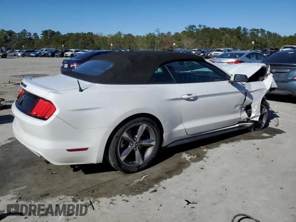 ✅ 2017 Ford Mustang V6 • VIN: 1FATP8EM8H5271878 • Lot: 50373315. Listed on Copart with 47,406 mi. Free auction sales archive from the USA and detailed vehicle history report at DreamBid. Image 3.