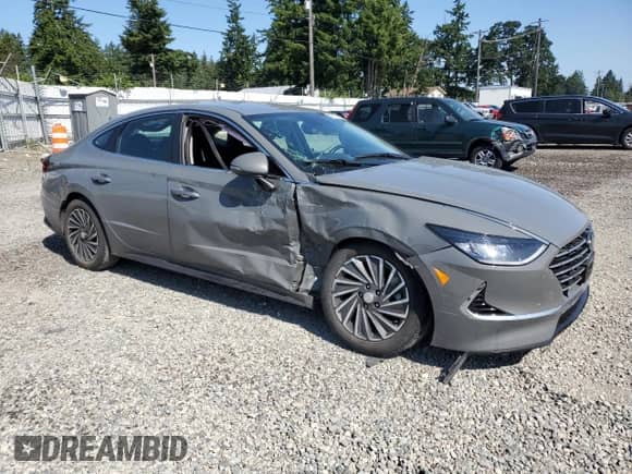 2022 Hyundai Sonata SEL z VIN KMHL34JJ2NA050589, wystawiony jako Copart lot #59177415 z przebiegiem 44 506 mil mil oraz Szkoda całkowita • Salvage title. Historia ofert i sprzedaży dostępna na DreamBid. Obrazek 4.