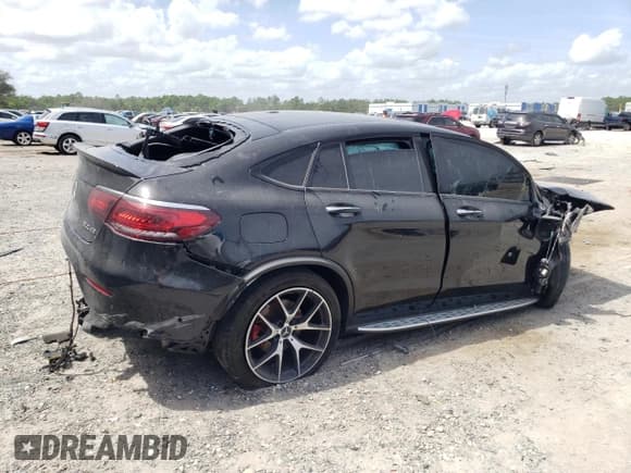 ✅ 2023 Mercedes-Benz GLC 43 AMG • VIN: W1N0J6EB9PG159491 • Lot: 51325745. Listed on Copart with Not provided. Free auction sales archive from the USA and detailed vehicle history report at DreamBid. Image 3.