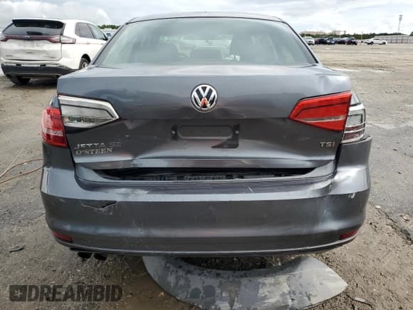 ✅ 2015 Volkswagen Jetta SE • VIN: 3VWD17AJ1FM354823 • Lot: 59555135. Listed on Copart with 125,588 mi. Free auction sales archive from the USA and detailed vehicle history report at DreamBid. Image 6.