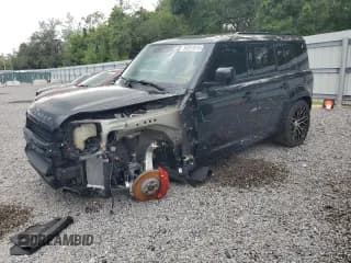 ✅ 2020 Land Rover Defender X • VIN: SALEX7EU4L2034420 • Lot: 59281815. Listed on Copart with 41,249 mi. Free auction sales archive from the USA and detailed vehicle history report at DreamBid. Image 1.