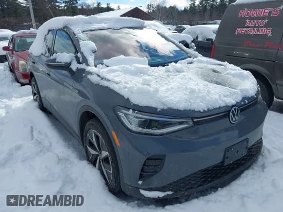 ✅ 2023 Volkswagen ID.4 Pro S • VIN: 1V2GNPE85PC004916 • Lot: 41519153. Wystawiony na IAAI z przebiegiem 21 681 mil. Bezpłatny archiwum sprzedaży aukcyjnych z USA i szczegółowy raport historii pojazdu na DreamBid. Zdjęcie 1.