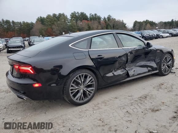 ✅ 2018 Audi A7 Premium Plus • VIN: WAUW3AFC8JN009541 • Lot: 91448535. Listed on Copart with 73,930 mi. Free auction sales archive from the USA and detailed vehicle history report at DreamBid. Image 3.