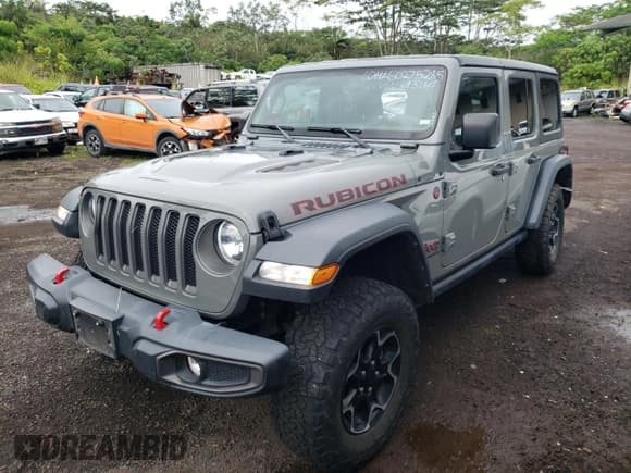 ✅ 2023 Jeep Wrangler Rubicon • VIN: 1C4HJXFNXPW693260 • Lot: 60275285. Listed on Copart with 45,390 mi. Free auction sales archive from the USA and detailed vehicle history report at DreamBid. Image 1.
